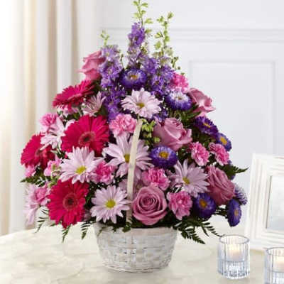 Pastel Peace Basket