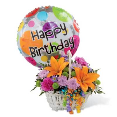 Bright Wishes Birthday Bouquet