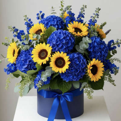 Beautiful floral arrangement for him