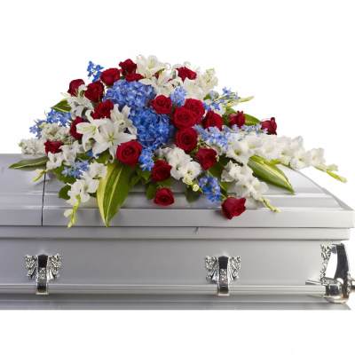 Distinguished Service Casket Spray