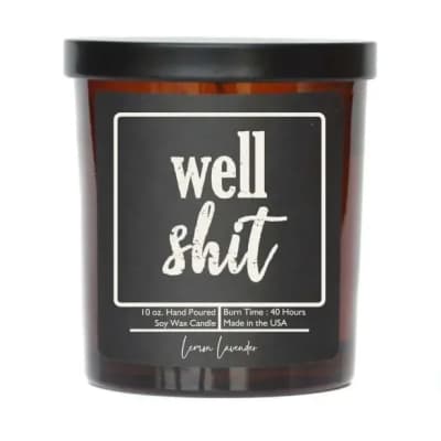 Well Shit Candle