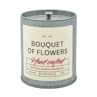 Bouquet of Flowers Farmhouse Soy Candle