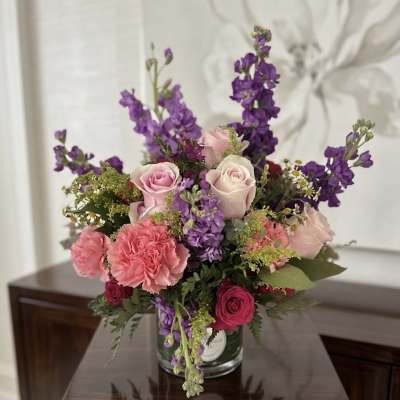 Purple Larkspur Arrangement