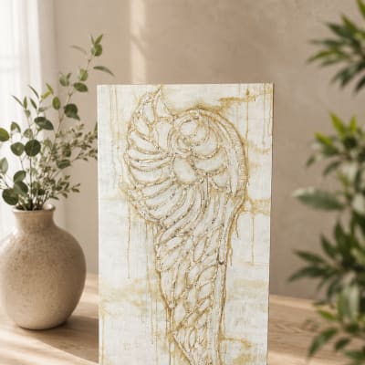 Angel Near Plaque