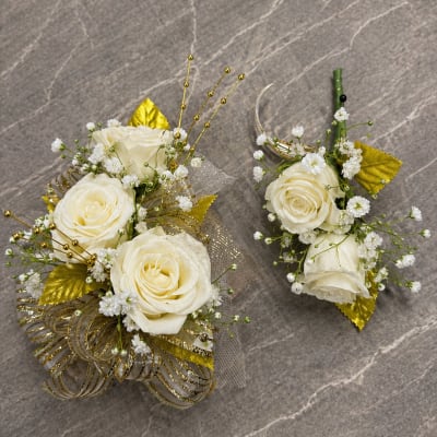 White Gold Formal Set