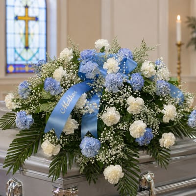 Morning in Heaven Casket Spray