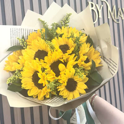 Sunflower wrap