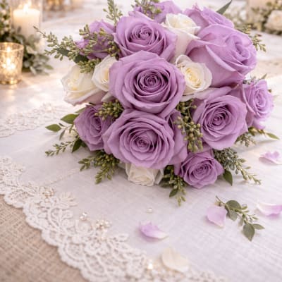 Lavender Skies Bridal Bouquet