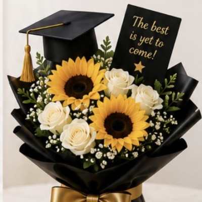 Flowers Bouquet Graduate