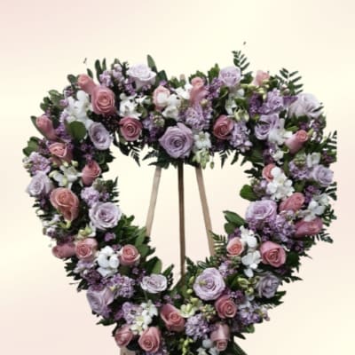 Pink & Purple Hearts