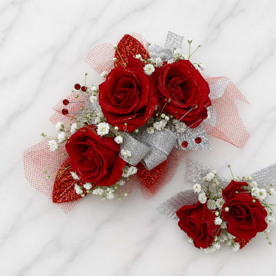 Scarlett Shimmer Formal Set