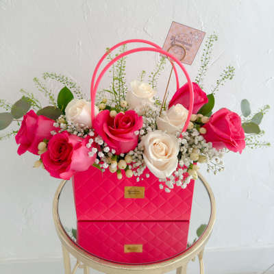Flowers Bag Pink