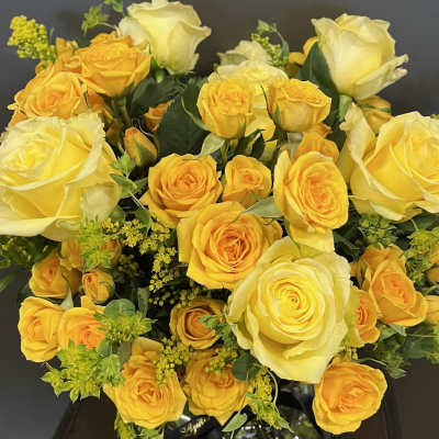 Signature Roses in a Vase