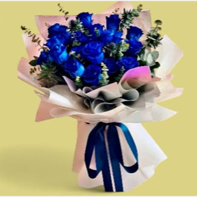 Blue Distinction Bouquet
