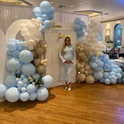 Baby Shower in Blue Backdrop