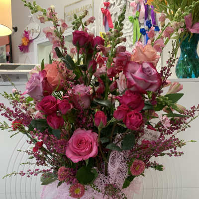 Pink Ribbon Box