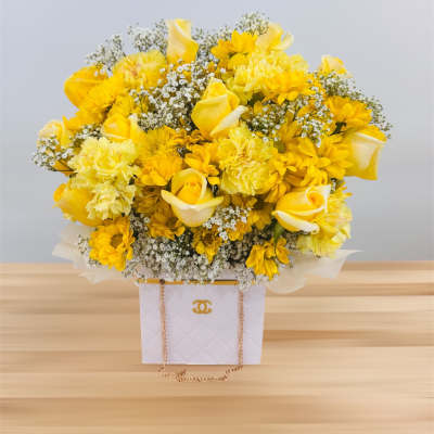 Just yellow