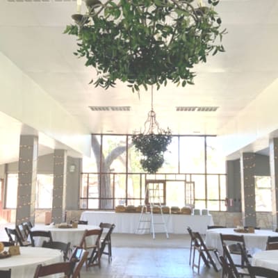 Elevated Botanicals: Custom Greenery Installations for Chandeliers, Staircases, mantles.