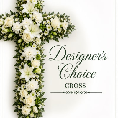 Sacred White Tribute Cross