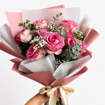 Blushing Elegance Bouquet