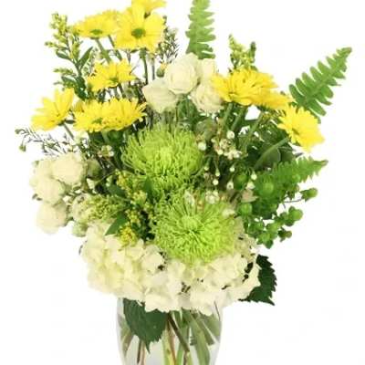 Splendid Citrus Floral Arrangement