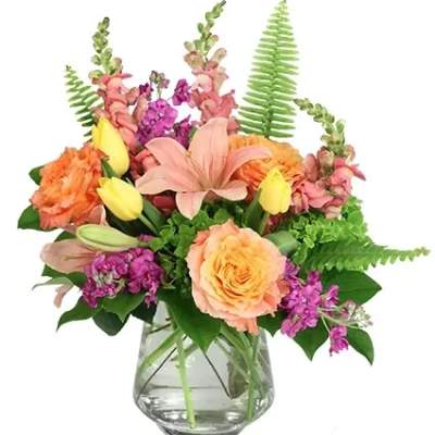 A Fruity Mix Vase Arrangement