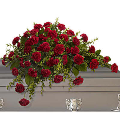 Adoration Casket Spray T242-2A