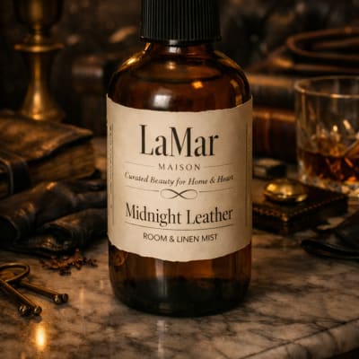 Midnight Leather Room Fragrance Mist