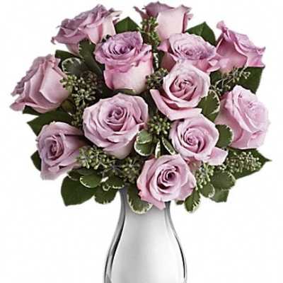 Teleflora's Roses and Moonlight Bouquet