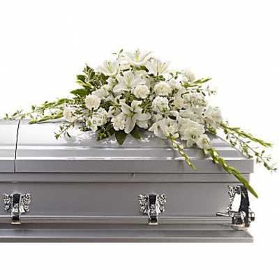 Bountiful Memories Casket Spray
