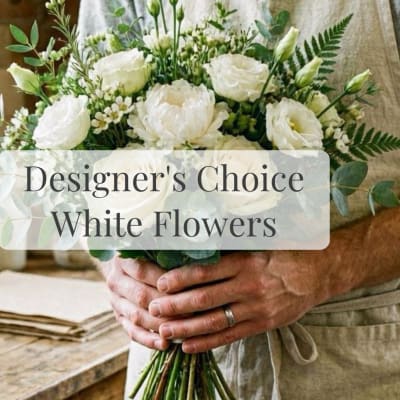 Designer's Choice White Flowers