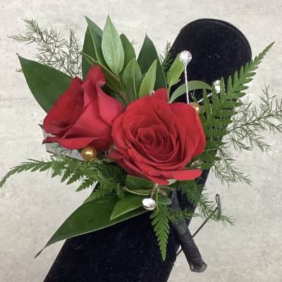 Red Rose Boutonnière