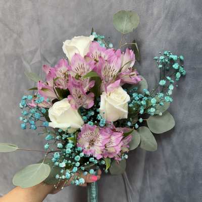 Blush Eclat prom bouquet