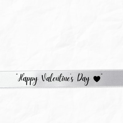 Happy Valentine's Day Ribbon
