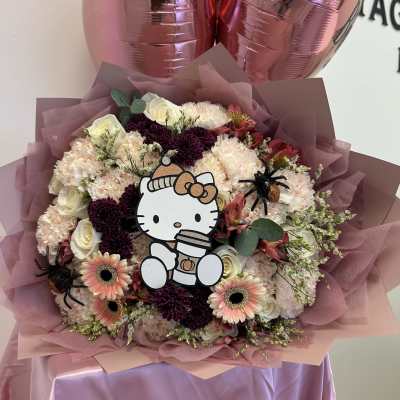 Hello Spooky Kitty Bouquet