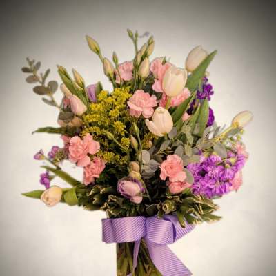 Lavender Garden Vase