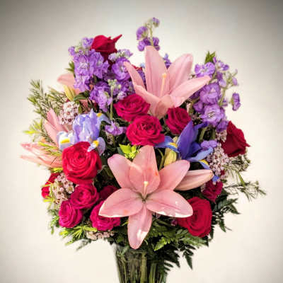 Radiance Romance Vase Arrangement