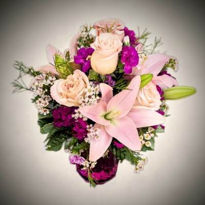 Blush & Bloom Elegance Bouquet
