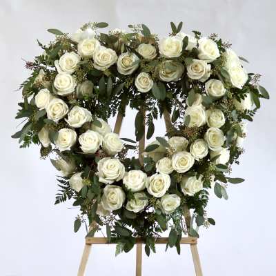 Rose Heart Wreath