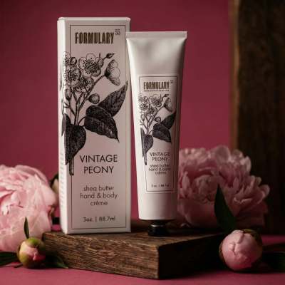 Vintage Peony - On-the-Go Shea Butter Hand and Body Creme Tube