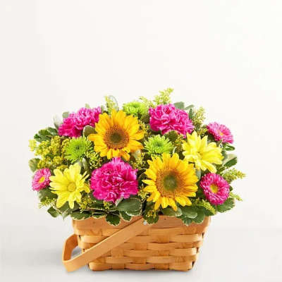 Sunny Garden Basket