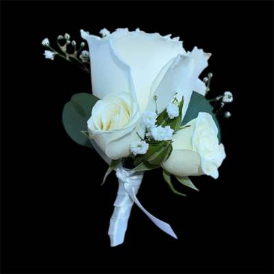 Pure Elegance Groom Boutonniere