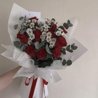RosexDaisy Bouquet