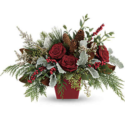 Winter Blooms Centerpiece