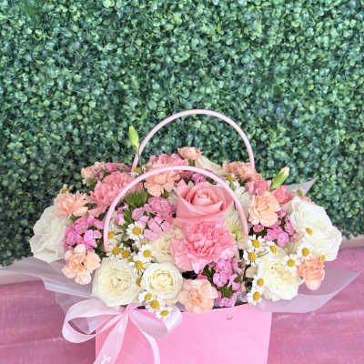 Pink Bloom Bag