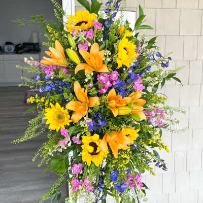 Sunlit Memories Standing Spray