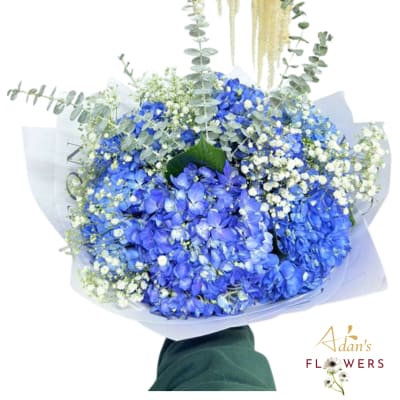 Bouquet Hydrangea Blue