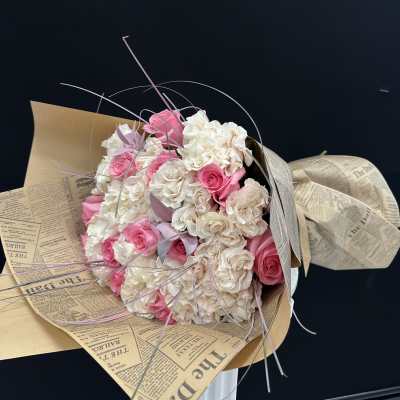 White and Pink Bouquet