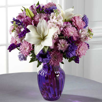 The FTD Shades of Purple Bouquet