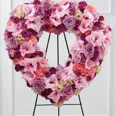 The FTD® Eternal Rest™ Standing Heart